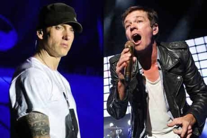 Are Nate Ruess and Eminem related?