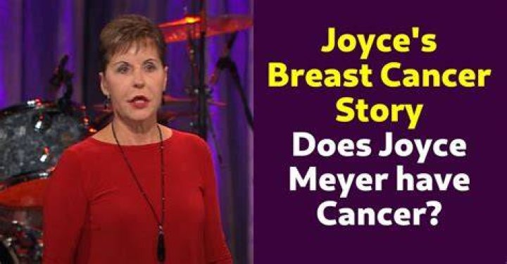 Does Joyce Meyer Have Cancer? Health Update 2023