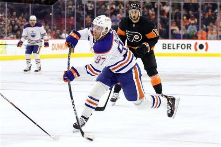 How old was Connor McDavid when he was drafted? How many hat tricks does Connor McDavid have?