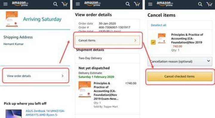 How to cancel order on wish