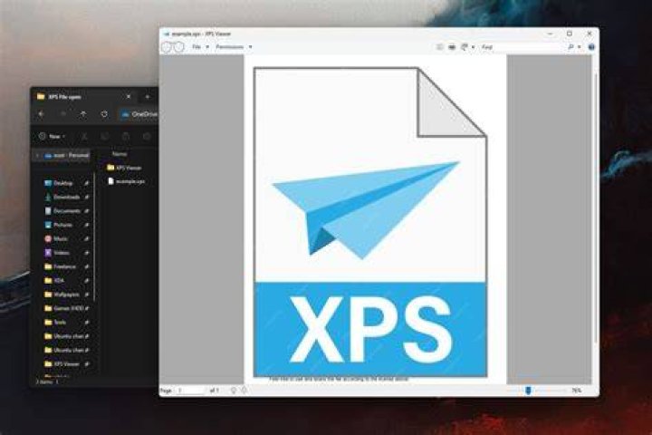 How to open xps document in vista