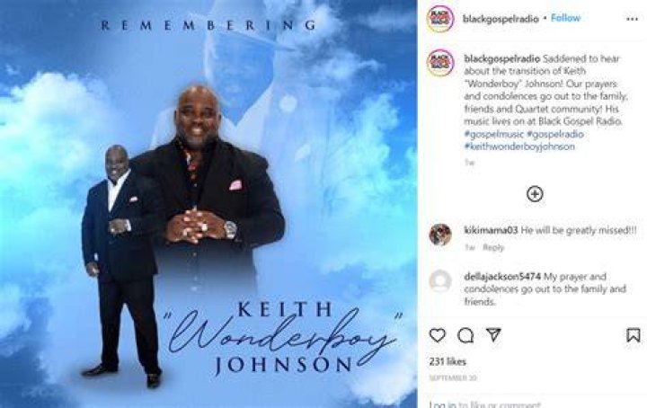 Keith Wonderboy Johnson Cause Of Death