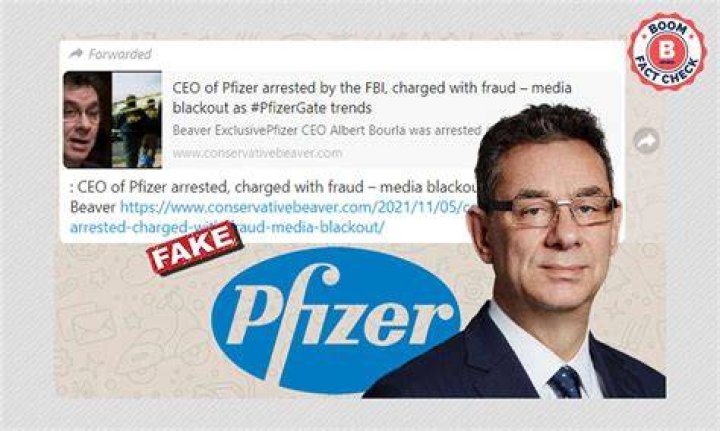 Why Is Pfizer CEO Albert Bourla Arrested? Fraud Charges Regarding COVID Vaccines Explained